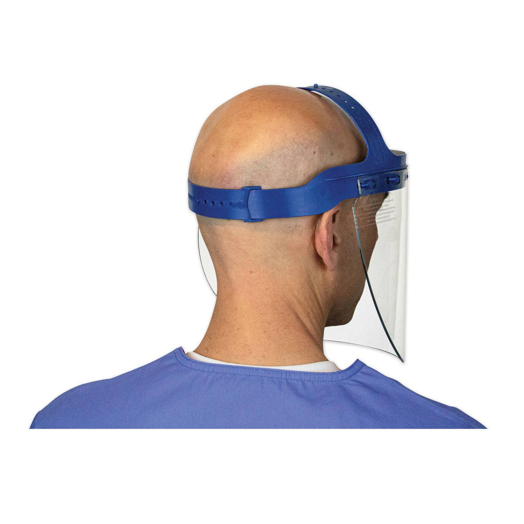 Fully Assembled Full Length Face Shield with Head GEAR S65469
