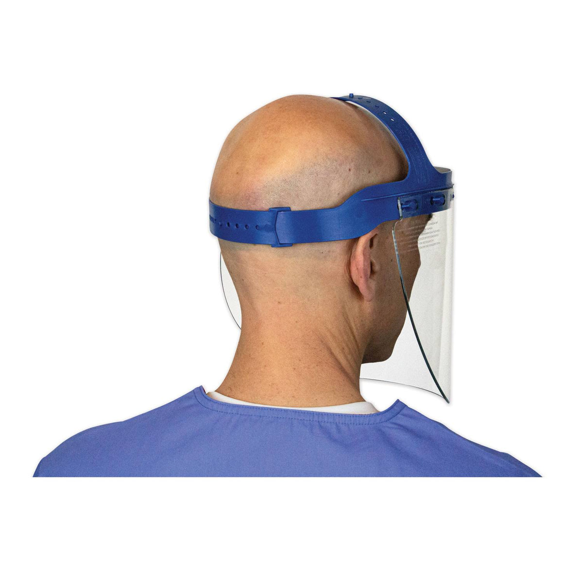Fully Assembled Full Length Face Shield with Head GEAR S65469