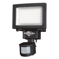 Black LED Solar Security Light R5784