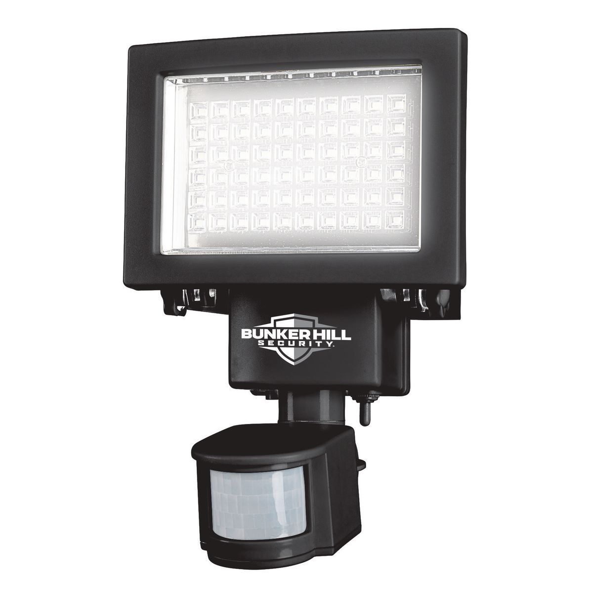 Black LED Solar Security Light R5784