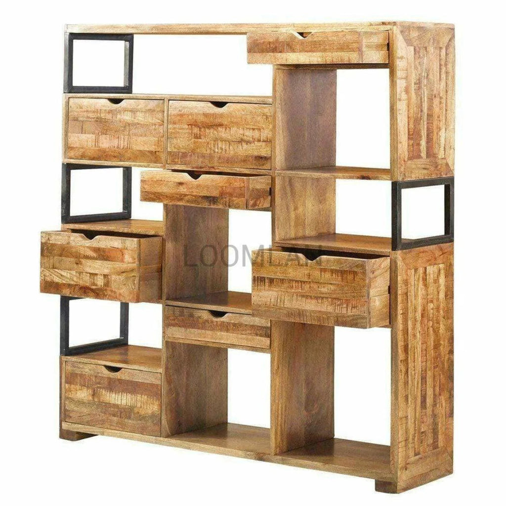 8 Drawer 8 Shelves Display Cabinet K4527