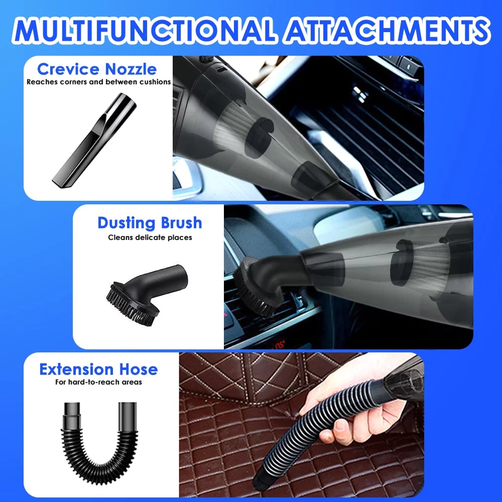 Cordless Handheld Car Vacuum Cleaner S89165