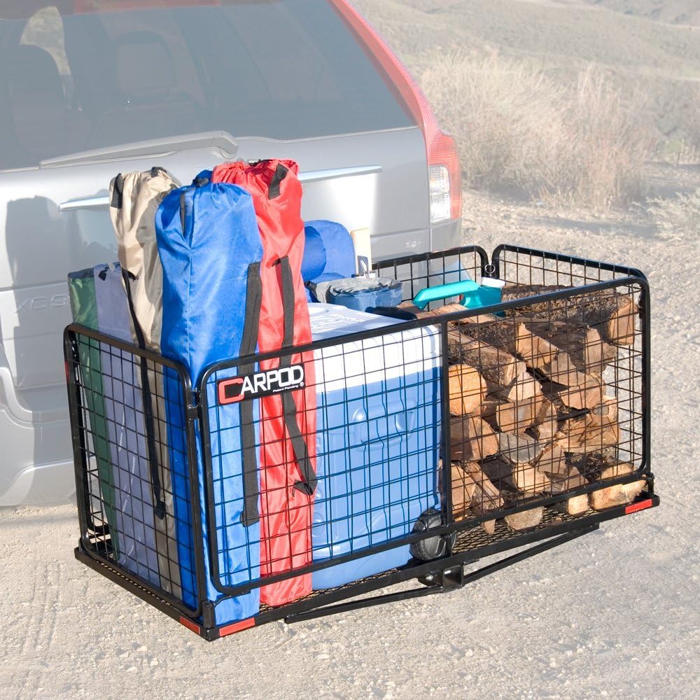 Cargo Carrier Basket with 4" Raised & Folding Shank I230