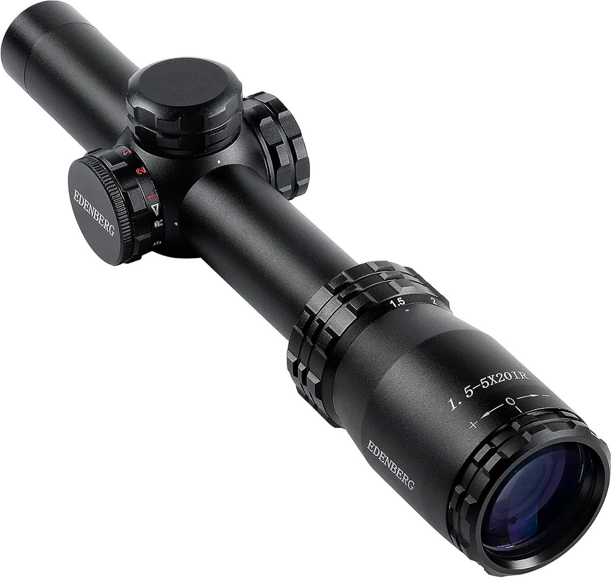 1.5-5X20mm 1-inch Tube Rifle Scope Pack of 2 F105