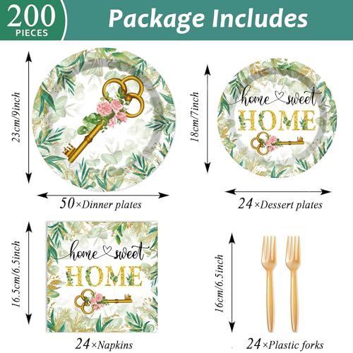 Sunflower Party Supplies Set 200 PCS I536589