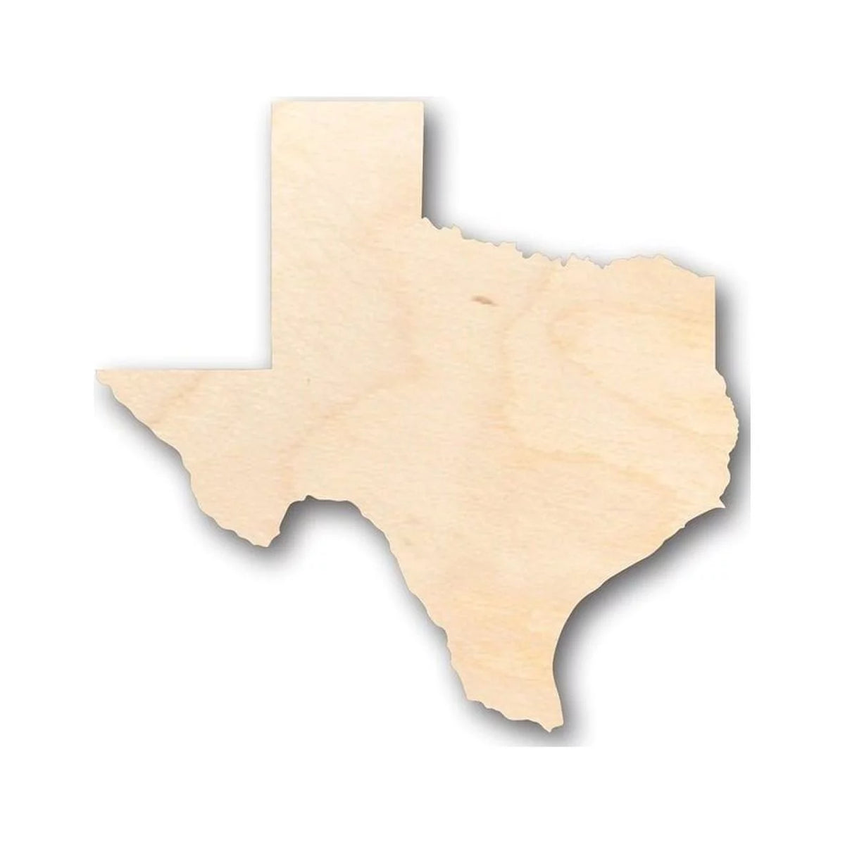 Unfinished Wood Texas Shape O346