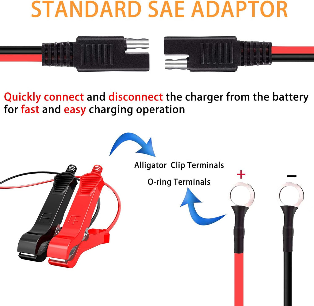 5 Amp 12 Volt Automatic Battery Charger Maintainer, Pack of 2 I526