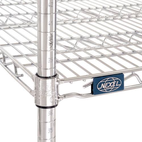 Chrome Wire Shelving Starter 72x22W x 36x22D x 86x22H K73513