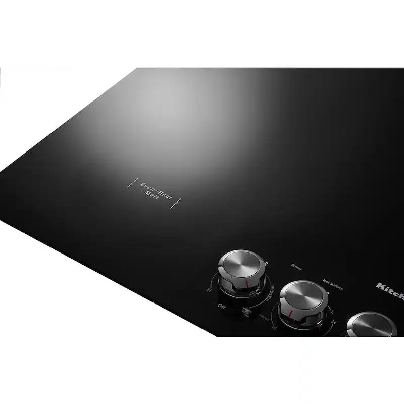 Black 5 Elements Electric Cooktop with Knob Controls G5523