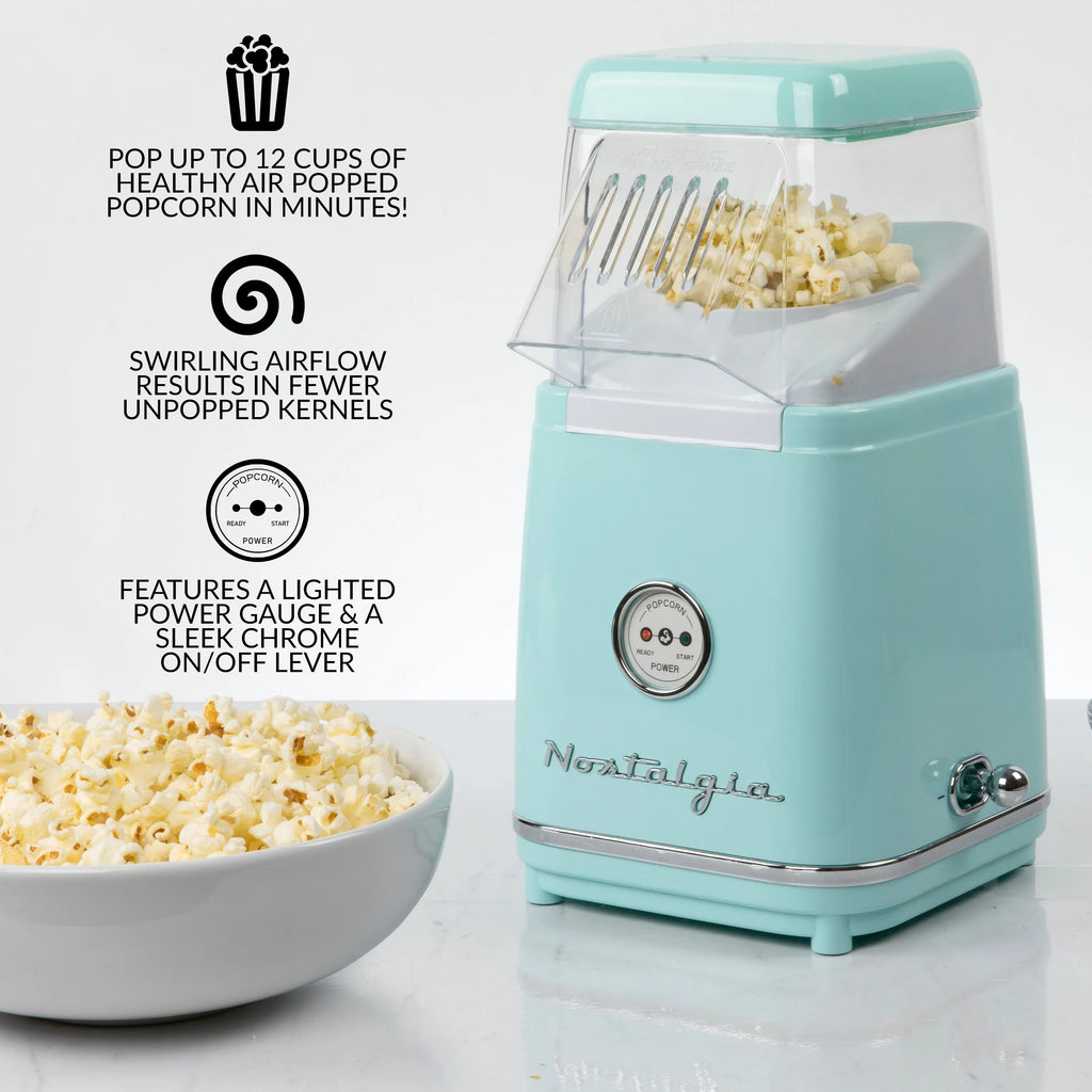 Retro 12-Cup Hot Air Popcorn Maker G669260