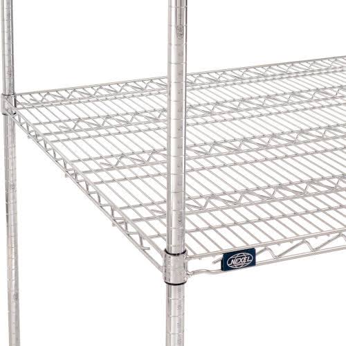 Chrome Wire Shelving Starter 72x22W x 36x22D x 86x22H K73513