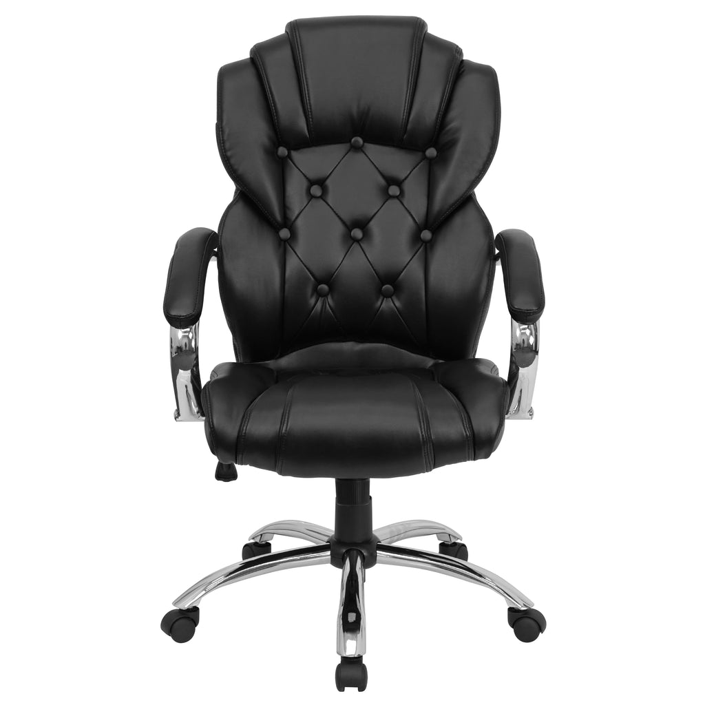 High Back LeatherSoft Executive Swivel Office Chair E3825