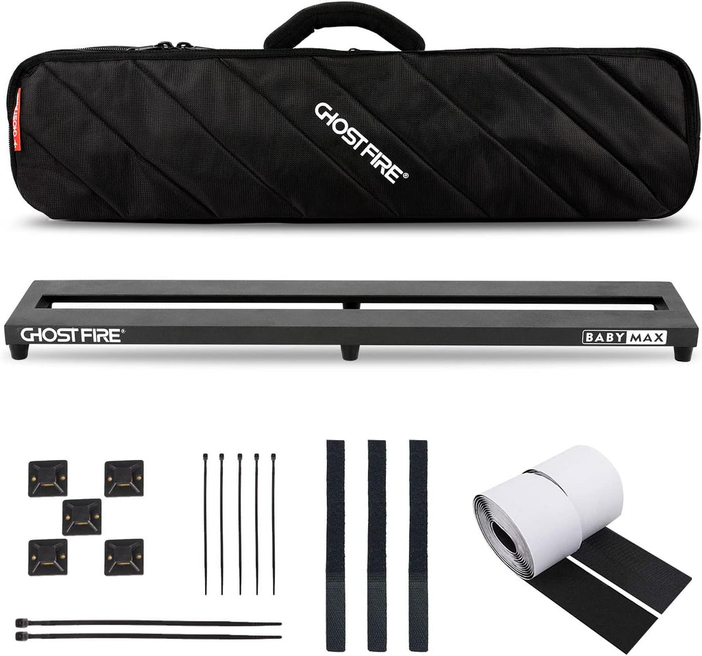Aluminum Alloy Effect Pedalboard with Carry Bag T32526