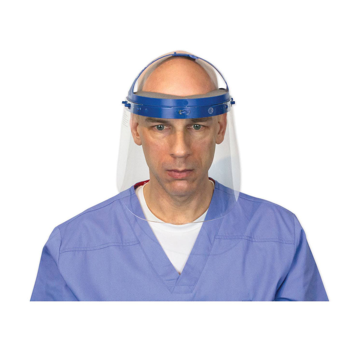 Fully Assembled Full Length Face Shield with Head GEAR S65469