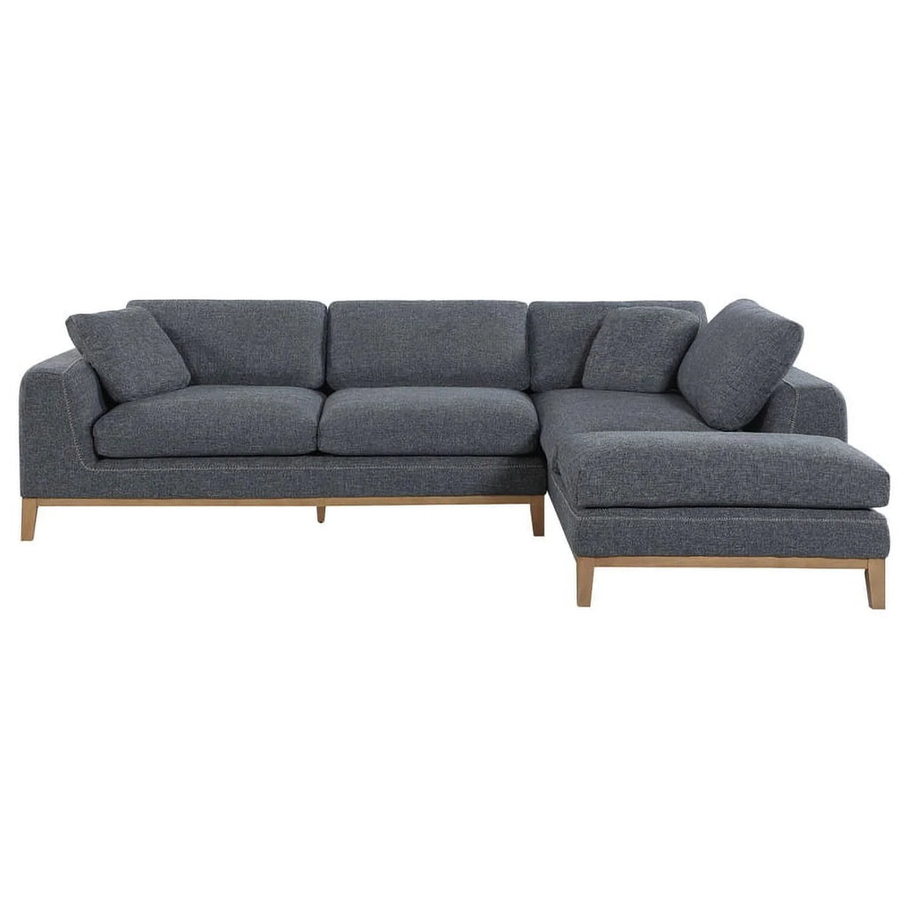 Gray Fabric Upholstered Modular Sectional G834631