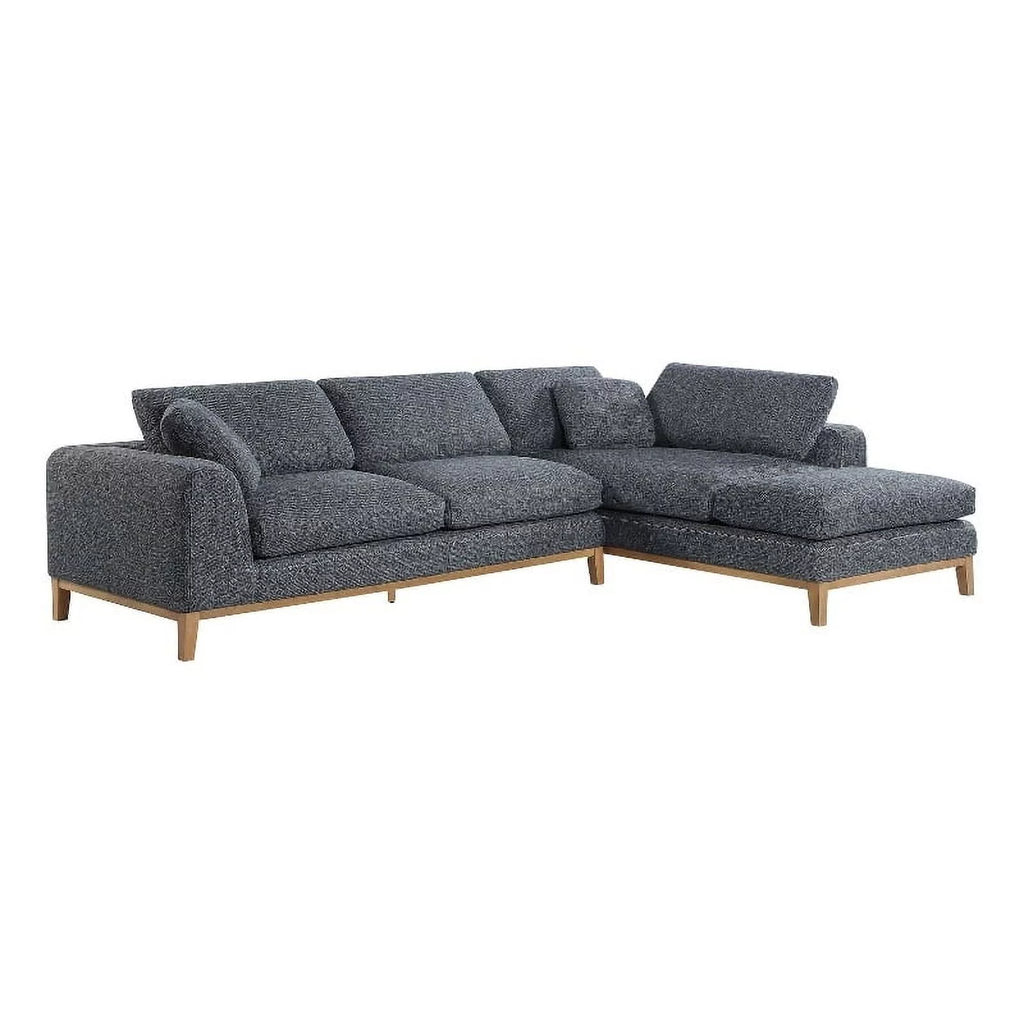 Gray Fabric Upholstered Modular Sectional G834631