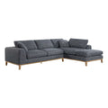 Gray Fabric Upholstered Modular Sectional G834631