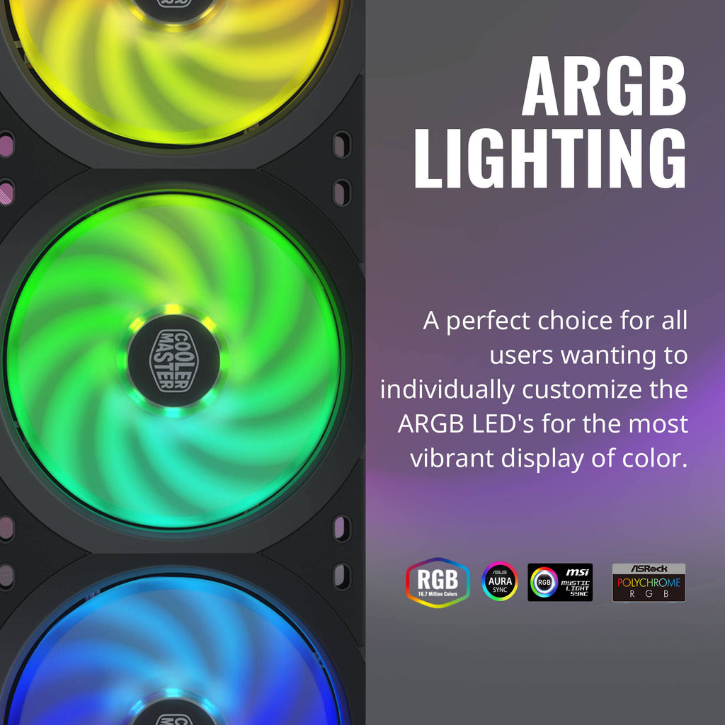 SF360R ARGB Case fan R838