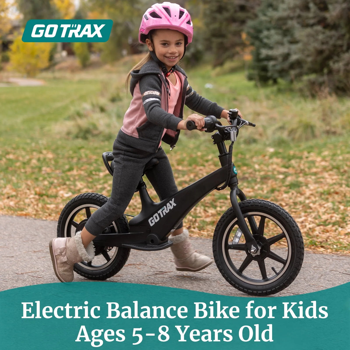 250W Electric Bike for Kids Age 5-8, 14 Tire D19516