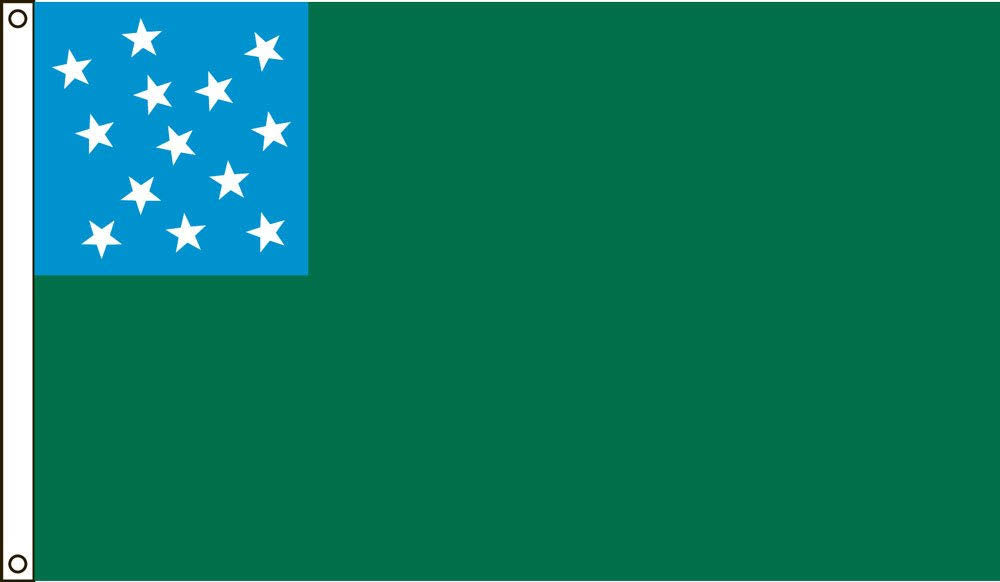 3-Foot by 5-Foot Nylon Green Mountain Boys Historical Flag T29167