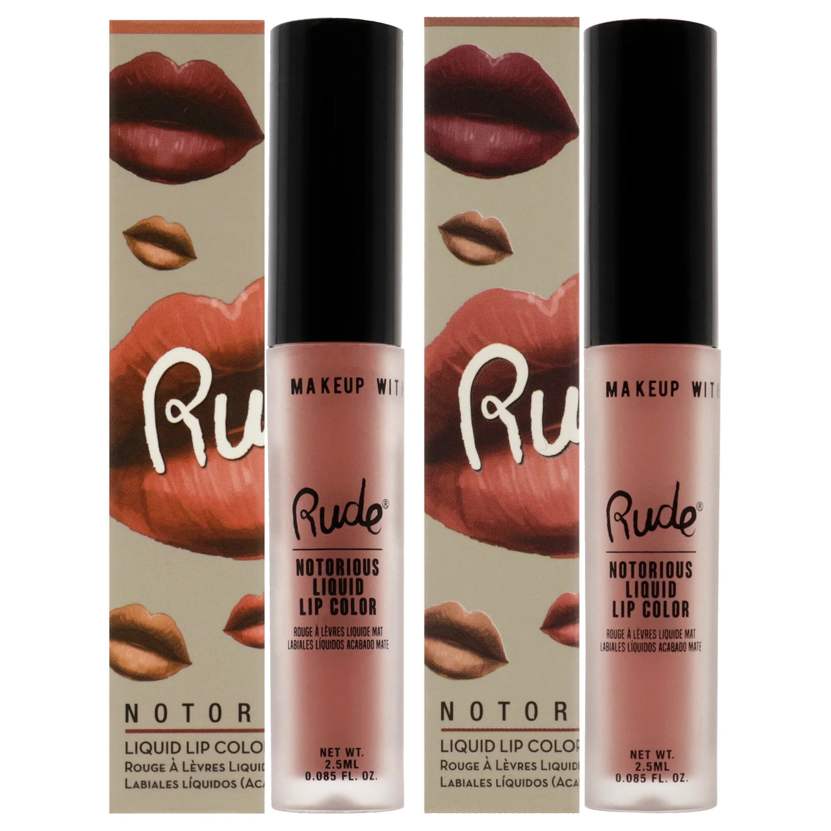 2 Pc Liquid Lip Color Kit Z112629