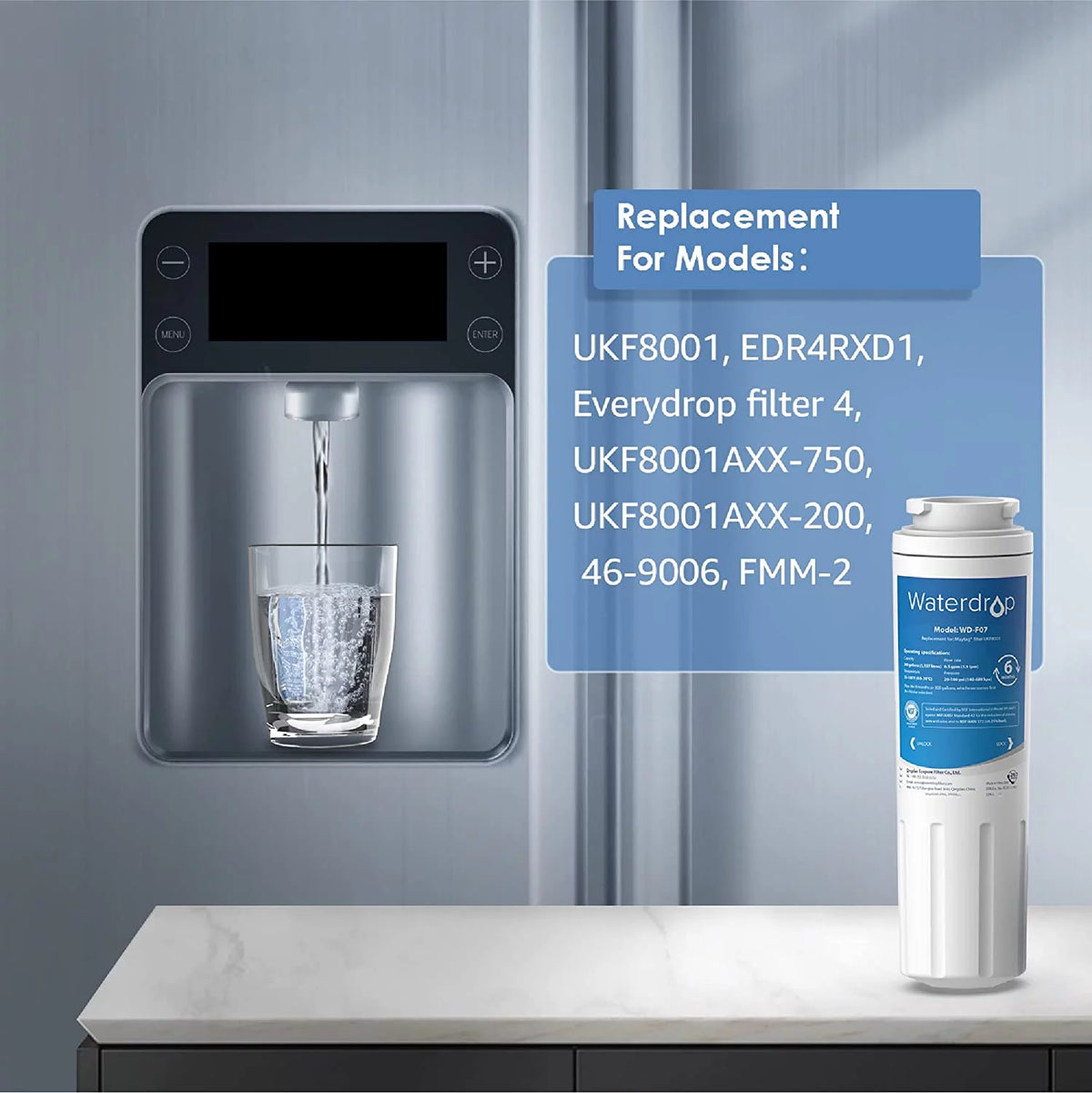 6 Pack Water Filter Replacement J287