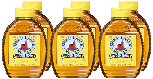 Golden Honey, U.S. Grade A, 16-Ounce Bottle E8017