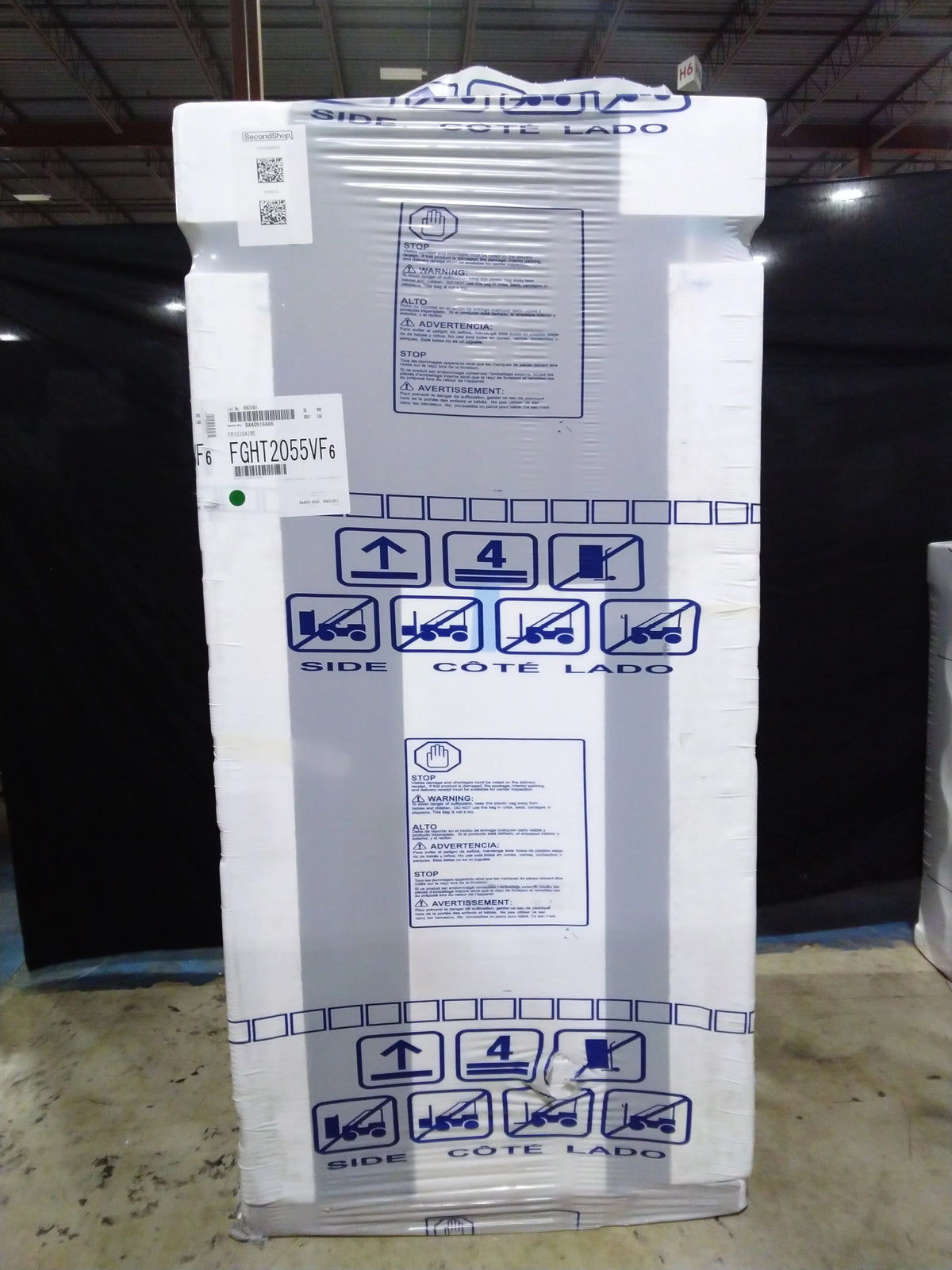 30 In. 20.0 Cu. Ft. Stainless Steel Top Freezer Refrigerator V1981