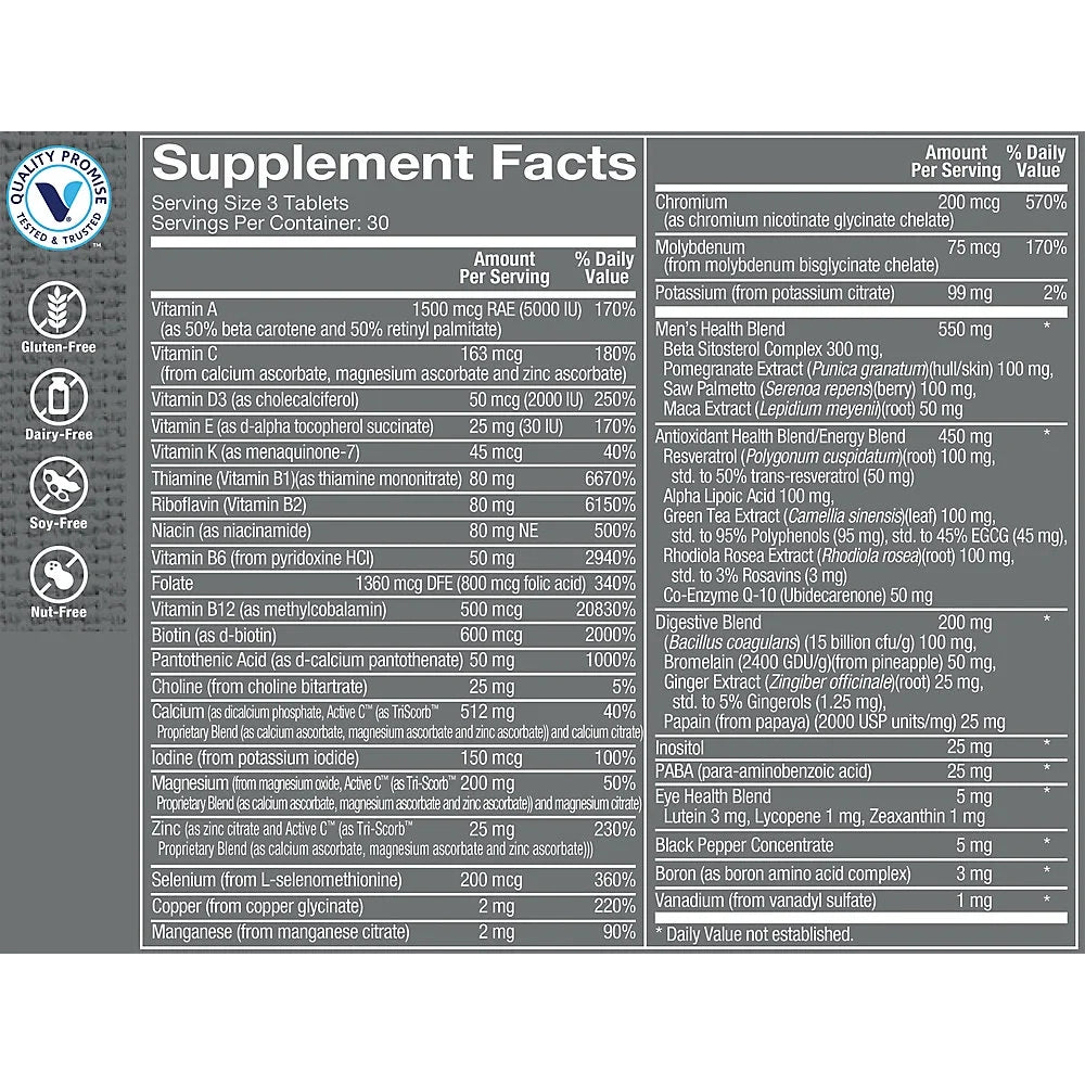 Gold Multivitamin 90 Tablets M5313