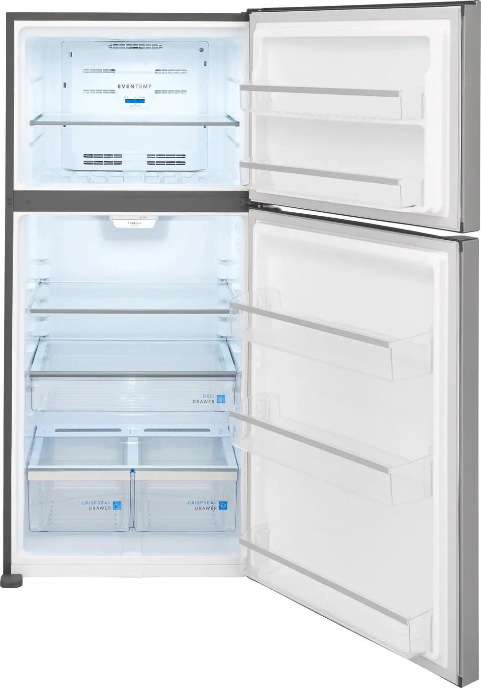 30 In. 20.0 Cu. Ft. Stainless Steel Top Freezer Refrigerator V1981
