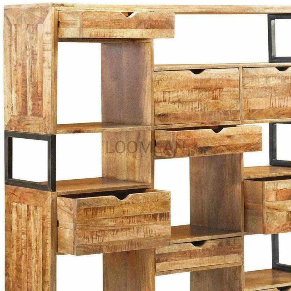8 Drawer 8 Shelves Display Cabinet K4527