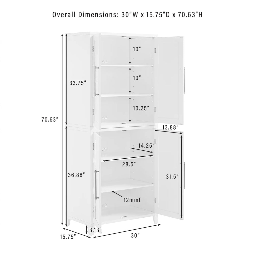 Kitchen Pantry Storage Cabinet T75681