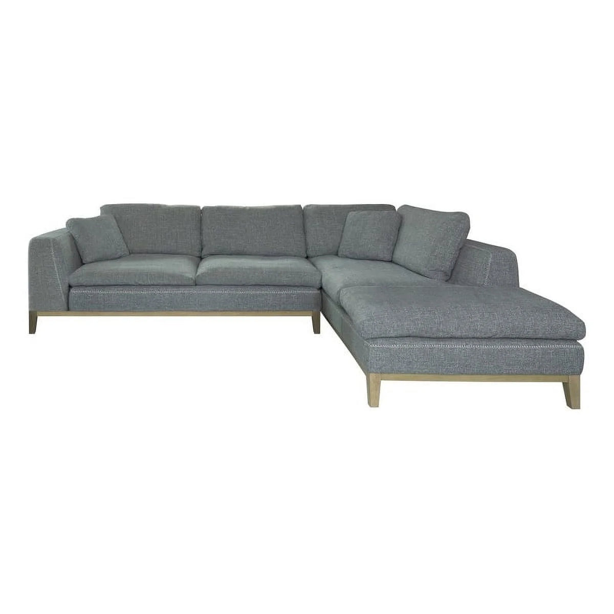 Gray Fabric Upholstered Modular Sectional G834631