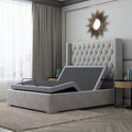 15'' Massaging Zero Gravity Adjustable Bed with Wireless Remote White Noise Full X5300