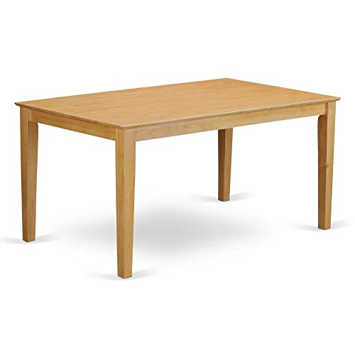 7 Piece Kitchen Counter Height Set with Rectangle Table and 6 Wooden Chairs I2335