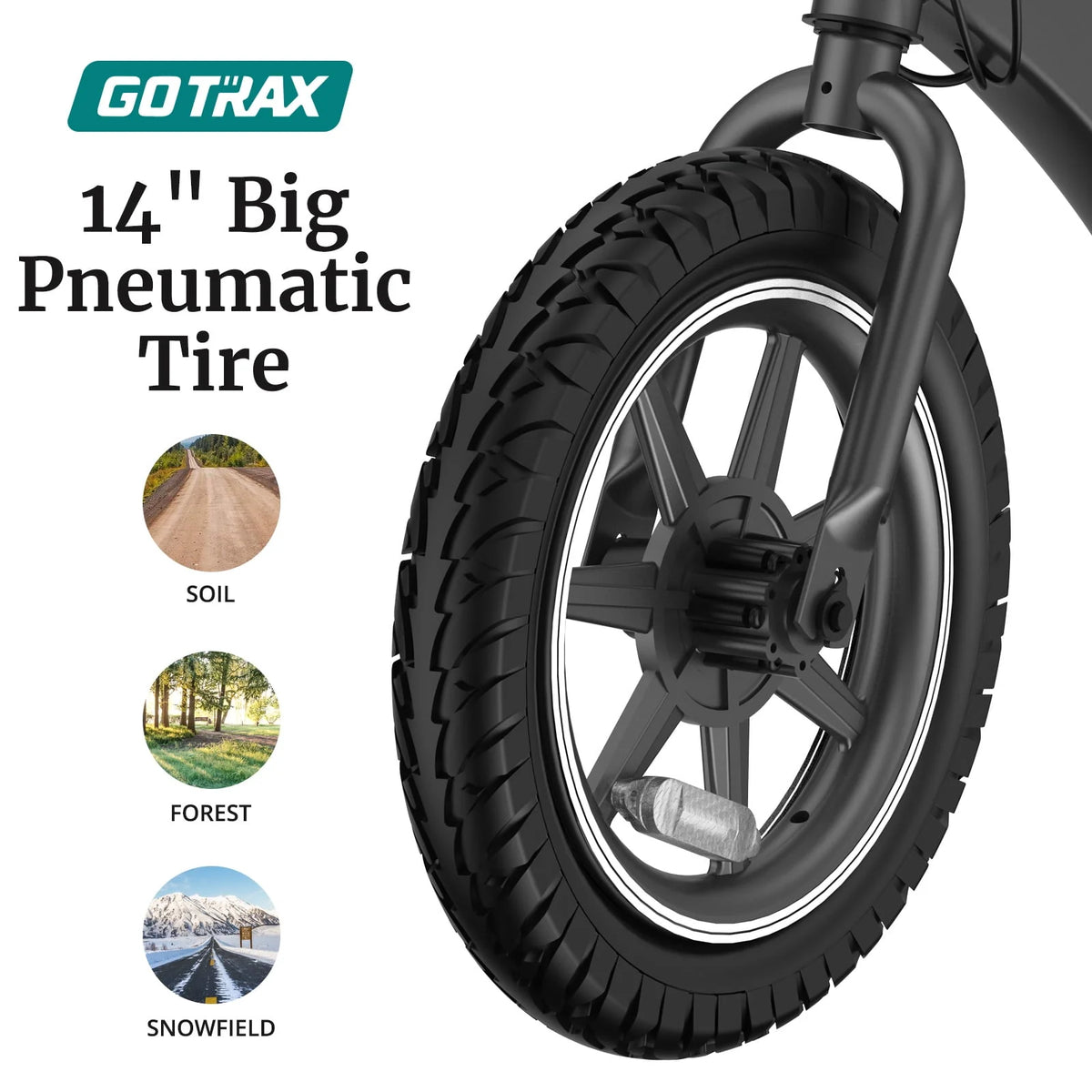 250W Electric Bike for Kids Age 5-8, 14 Tire D19516