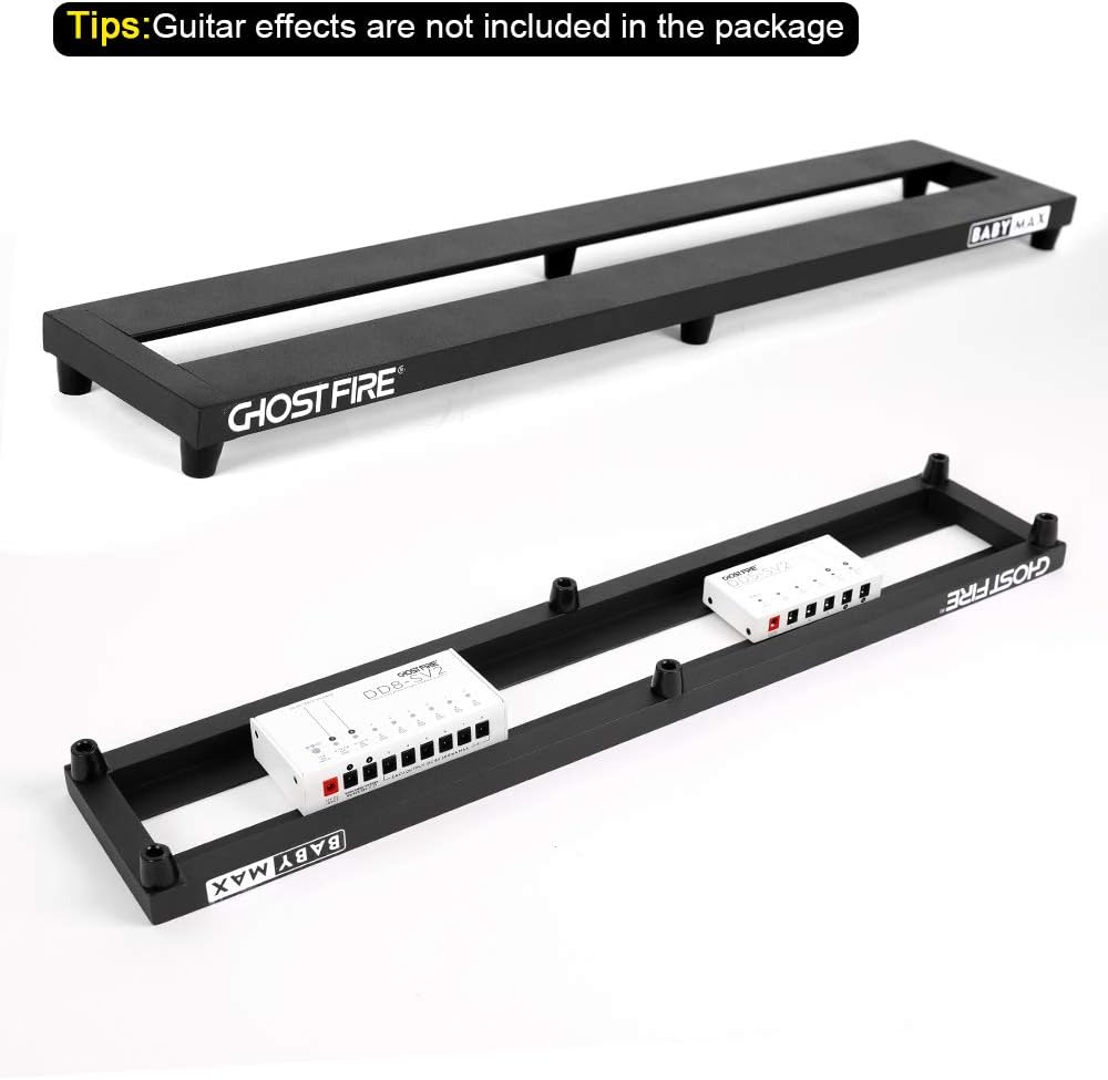 Aluminum Alloy Effect Pedalboard with Carry Bag T32526