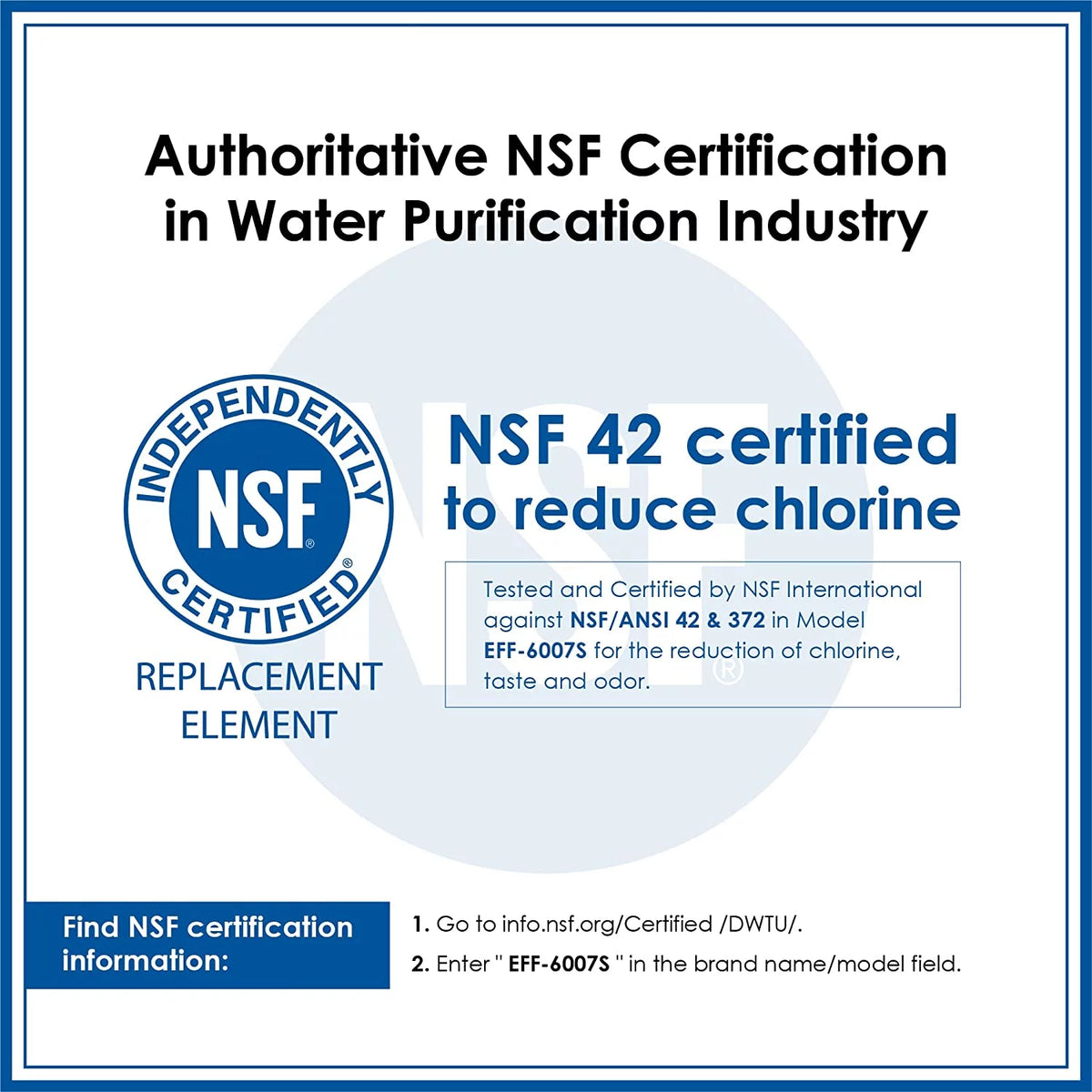 6 Pack Water Filter Replacement J287