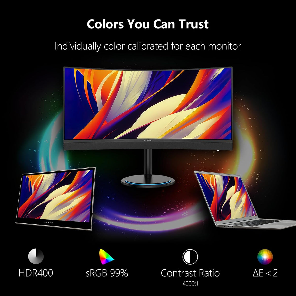 34" Curved Ultrawide Gaming Monitor 3440 x 1440p 165Hz Black P252