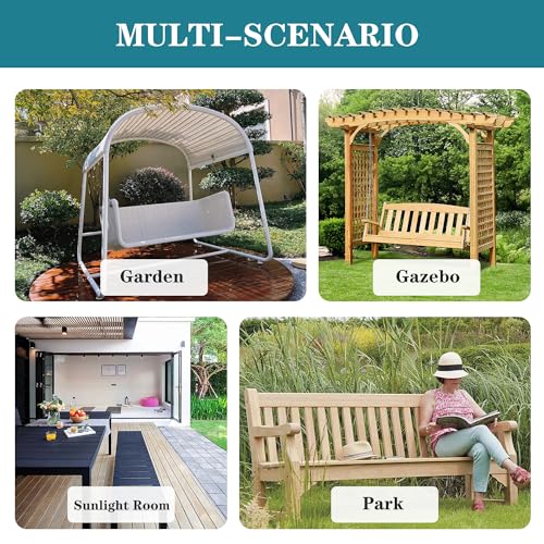 Navy Waterproof Bench Cushion 59 x 18 Inch U973
