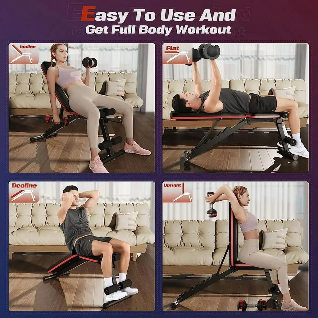 Adjustable Folding Weight Bench G288