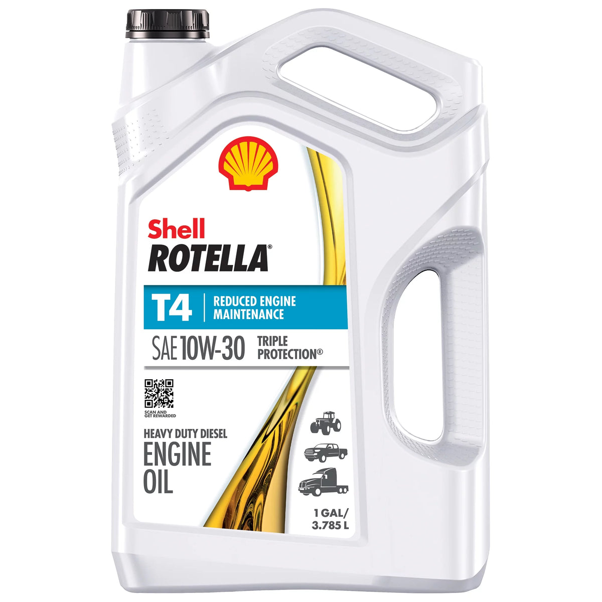 10W-30 Diesel Motor Oil, 1 Gallon, 3-Pack U8675
