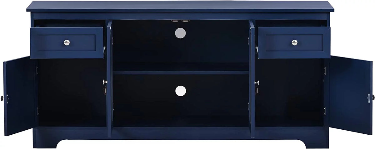 TV Stand with 4 Doors Open Style Cabinet R570