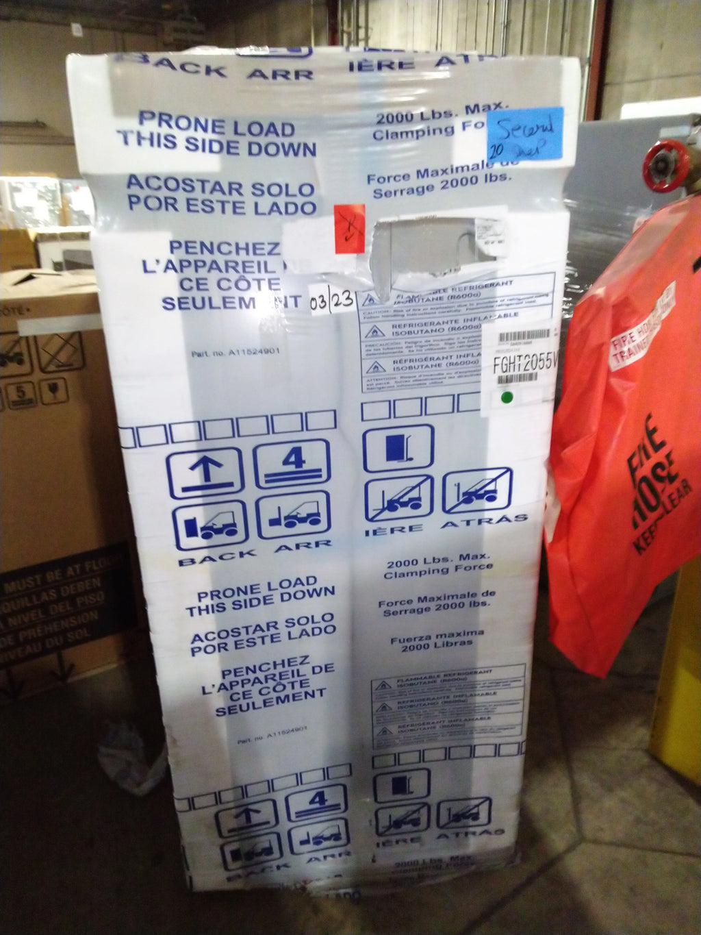 30 In. 20.0 Cu. Ft. Stainless Steel Top Freezer Refrigerator V1981