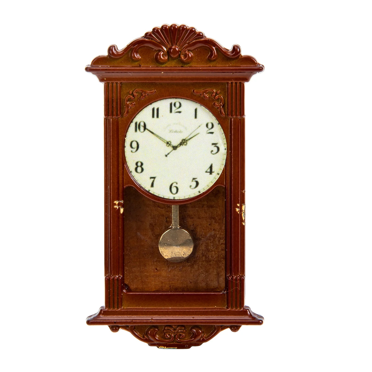 Metal Dollhouse Hanging Clock Toy Doll Furniture W16513