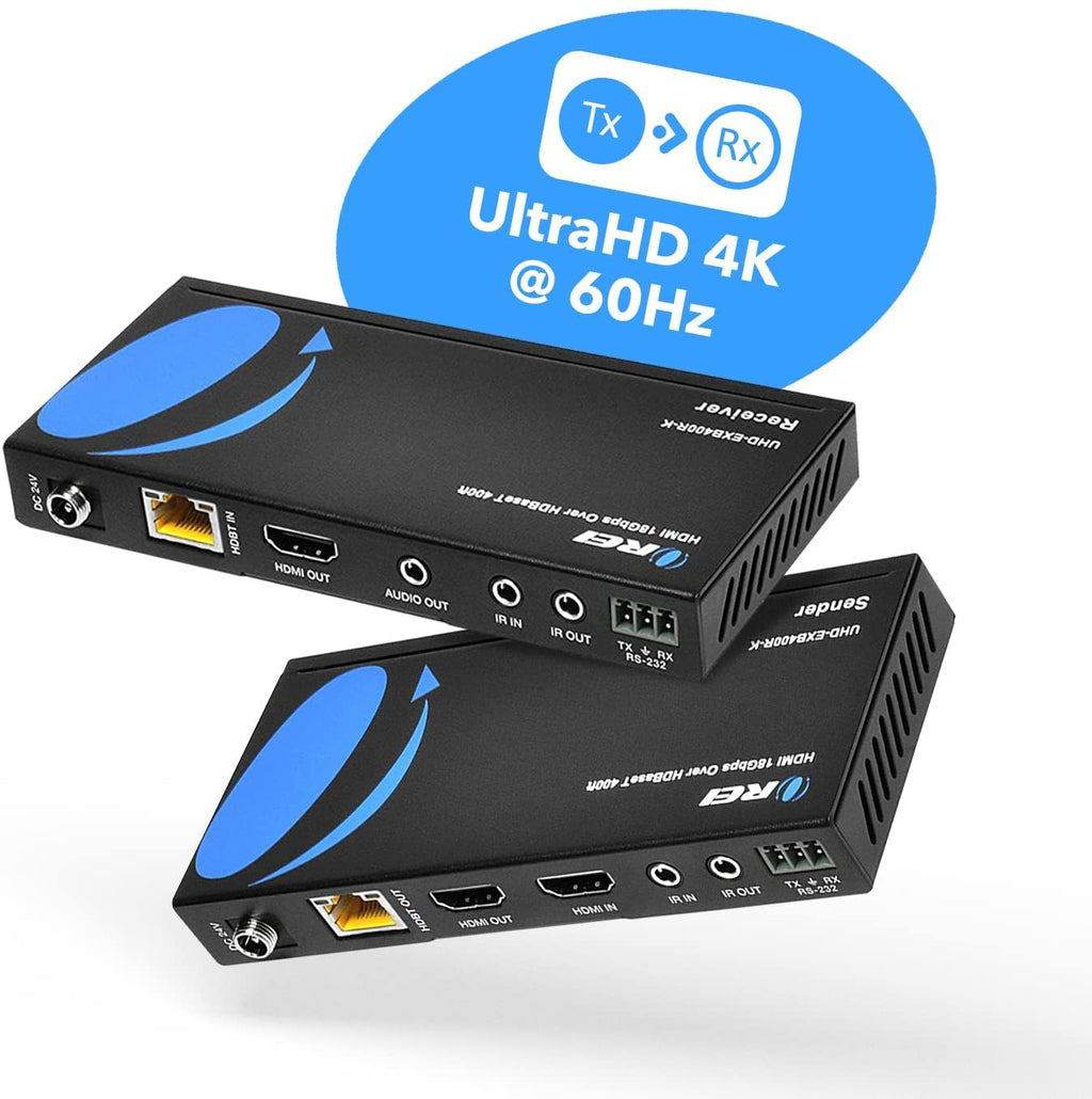 4K HDMI Extender Balun Over Single CAT5e/6/7 Cable J664