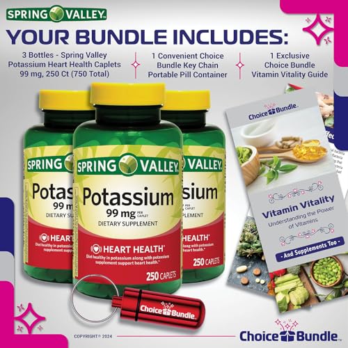 Potassium 99 mg Caplets 250 CT 2 pk E769177