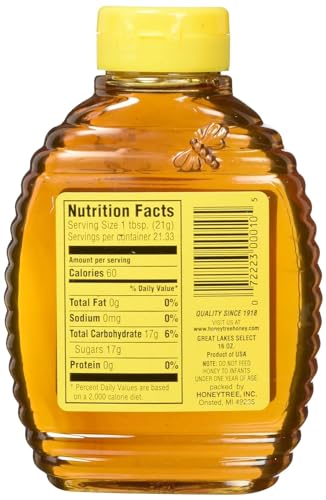 Golden Honey, U.S. Grade A, 16-Ounce Bottle E8017