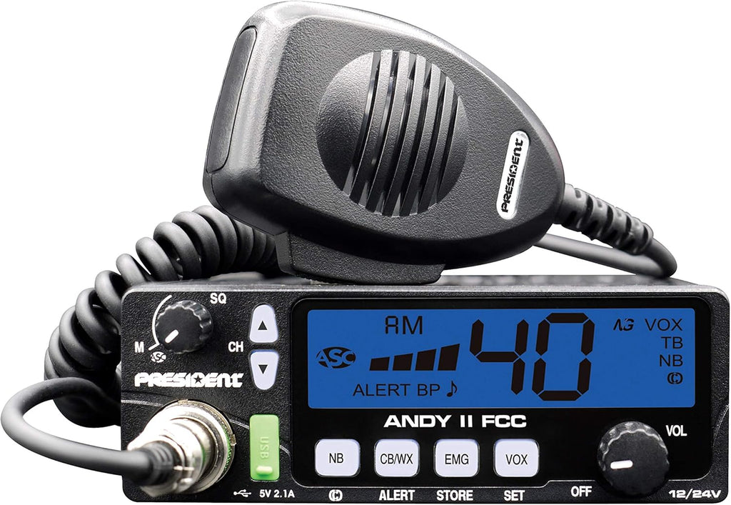 CB Radio with Weather Alert and USB Port H8675