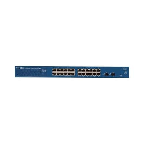 24 Port Manageable Rack-Mountable Ethernet Switch T523
